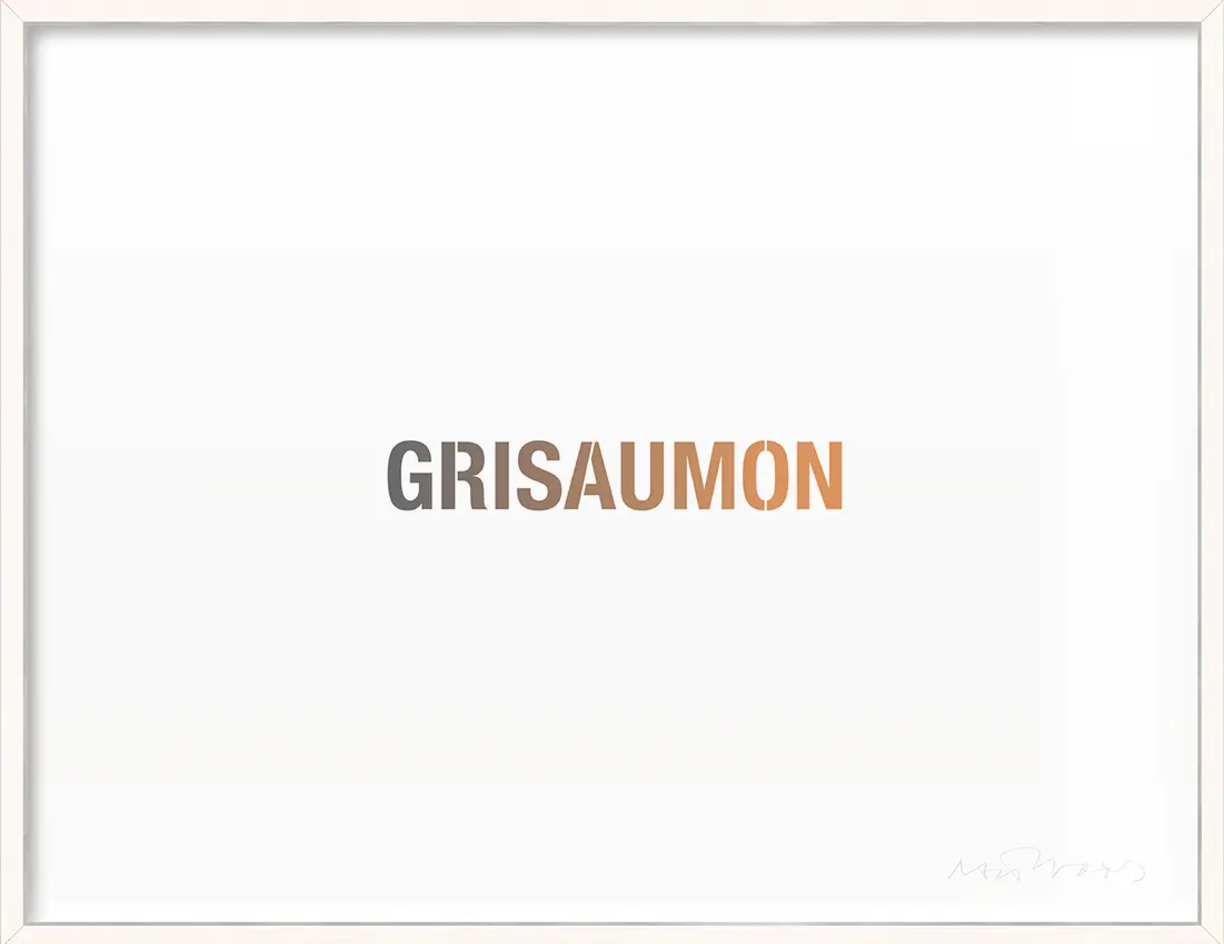 <b>GRISAUMON</b> ©2012 Ink jet on paper / Signed editions / 48.3cm x 32.9cm 