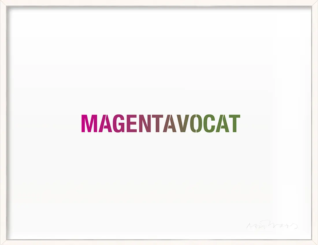 <b>MAGENTAVOCAT</b> ©2012 Ink jet on paper / Signed editions / 48.3cm x 32.9cm 