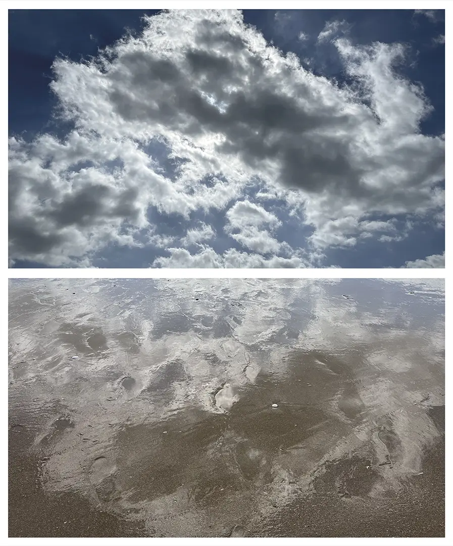 <b>REFLECTIONS#1</b> ©2025 Ink jet on paper / 59.5cm x 72cm