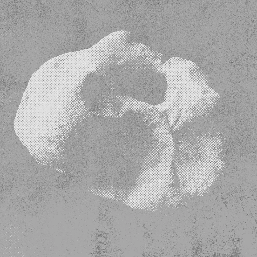 <b>ROCKSKULL#3</b> ©2024 Ink jet on Japanese paper / 32.9cm x 48.3cm