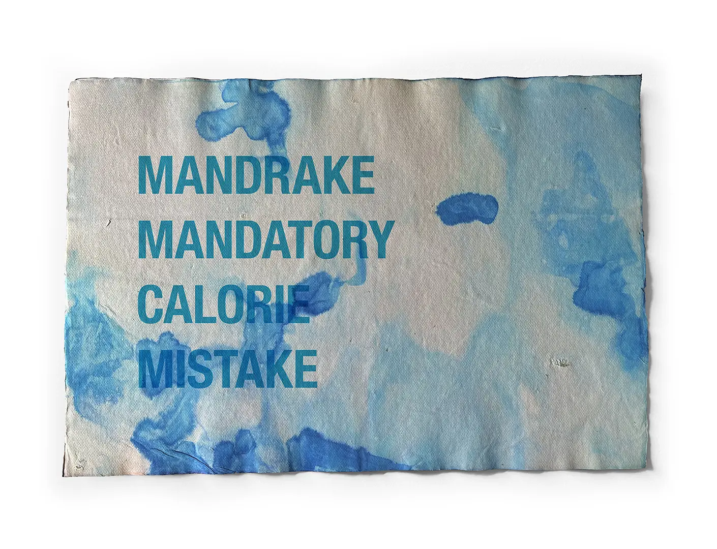 MANDRAKE ©2026 Ink on paper / 76cm x 51cm