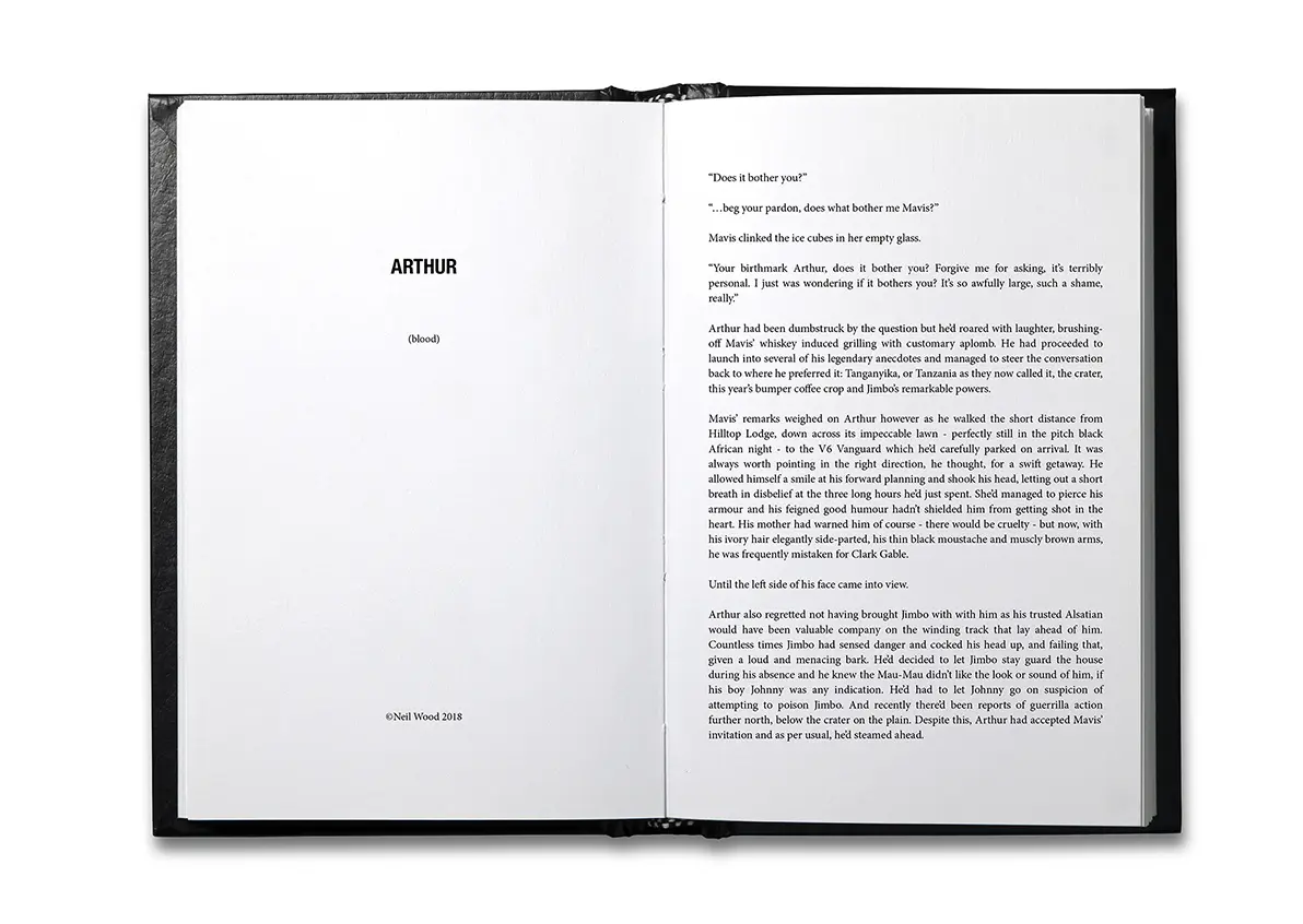 <b>ARTHUR</b> ©2018 Short story / 15 editions / Numbered and signed